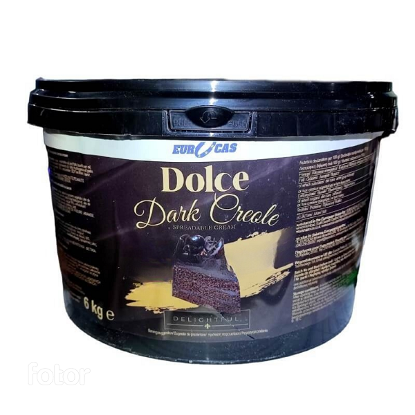 Крем-начинка Dark Creole Eurocas какао с фундуком 6 кг (2217684175)