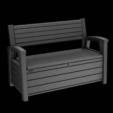 Лава-ящик садова для зберігання Hudson Bench non Brush 227 л (CNT00008789) - фото 2