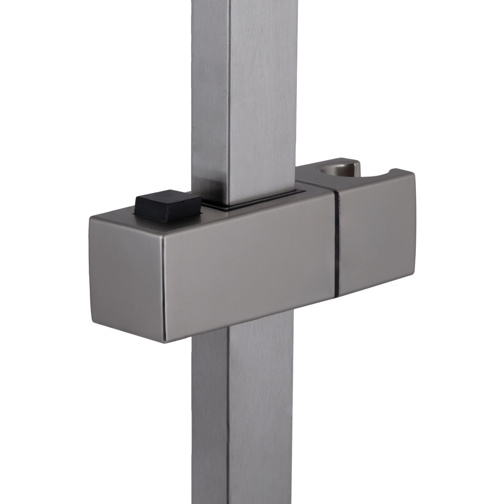 Стійка душова Lidz Niagara 321 з тримачем квадратна Nickel (LDNIA321NKS46113)