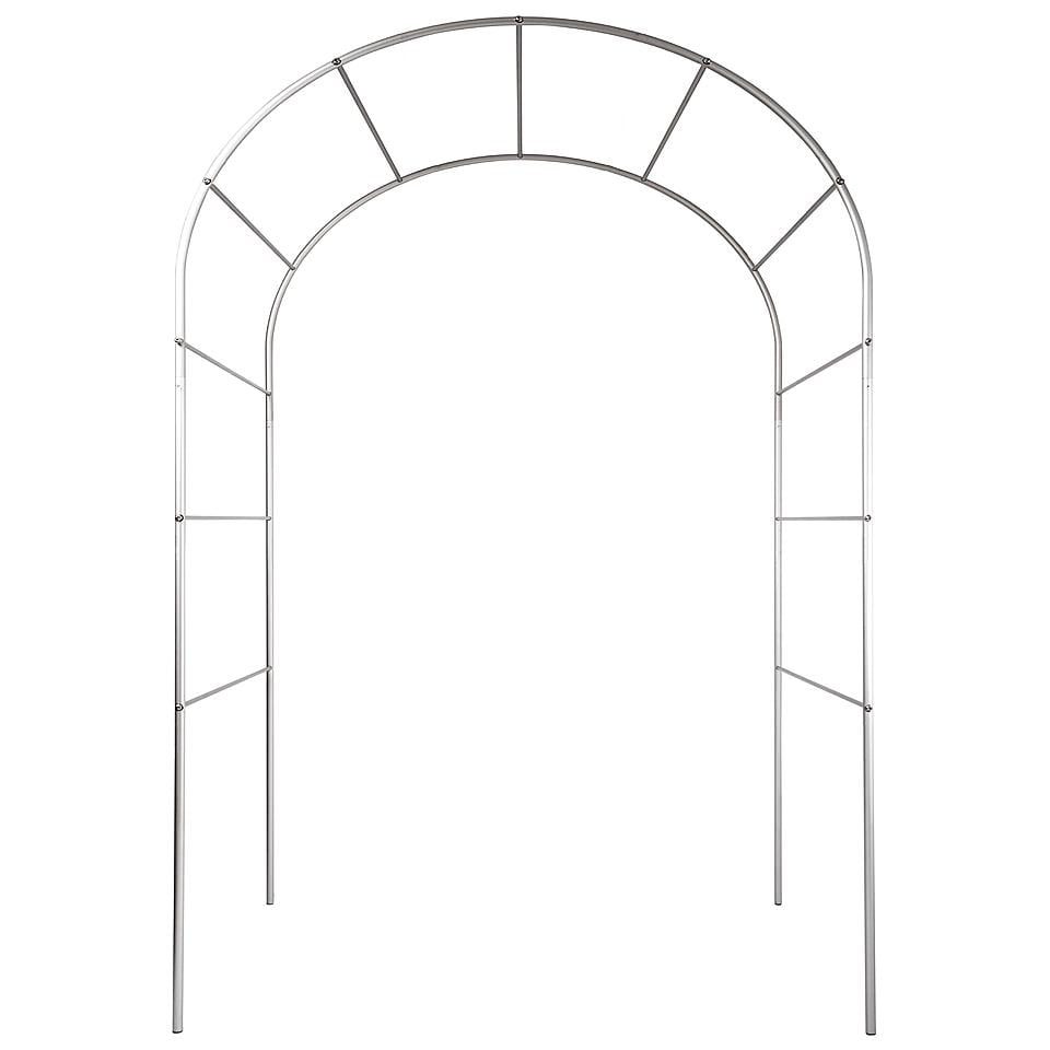 Опора для рослин арка садова 2600х1800х1500 мм d 20 мм/d 12 мм (АС-D20/D12-2600*1800*1500) - фото 1