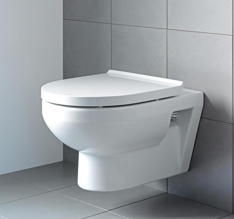 Унитаз подвесной DURAVIT DURASTYLE 45620900A1 безободковый с сиденьем с микролифтом (71658) - фото 3