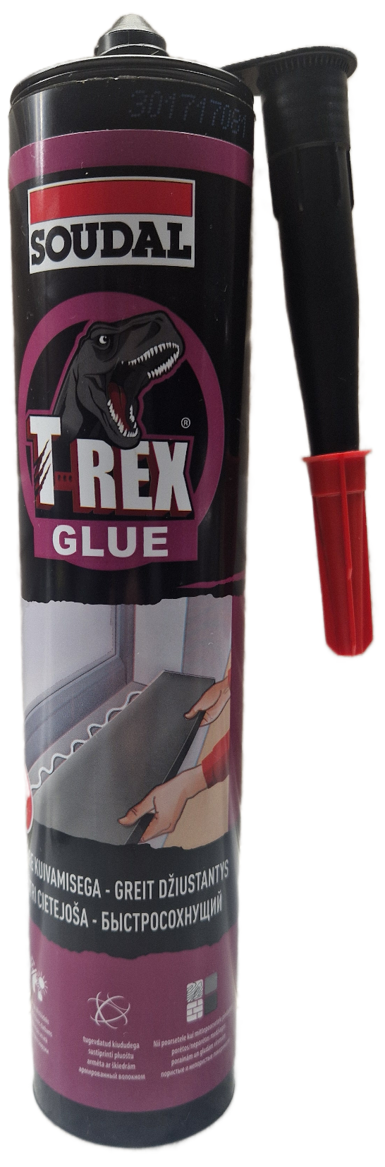 Клей монтажный SOUDAL T-REX быстрое высыхание