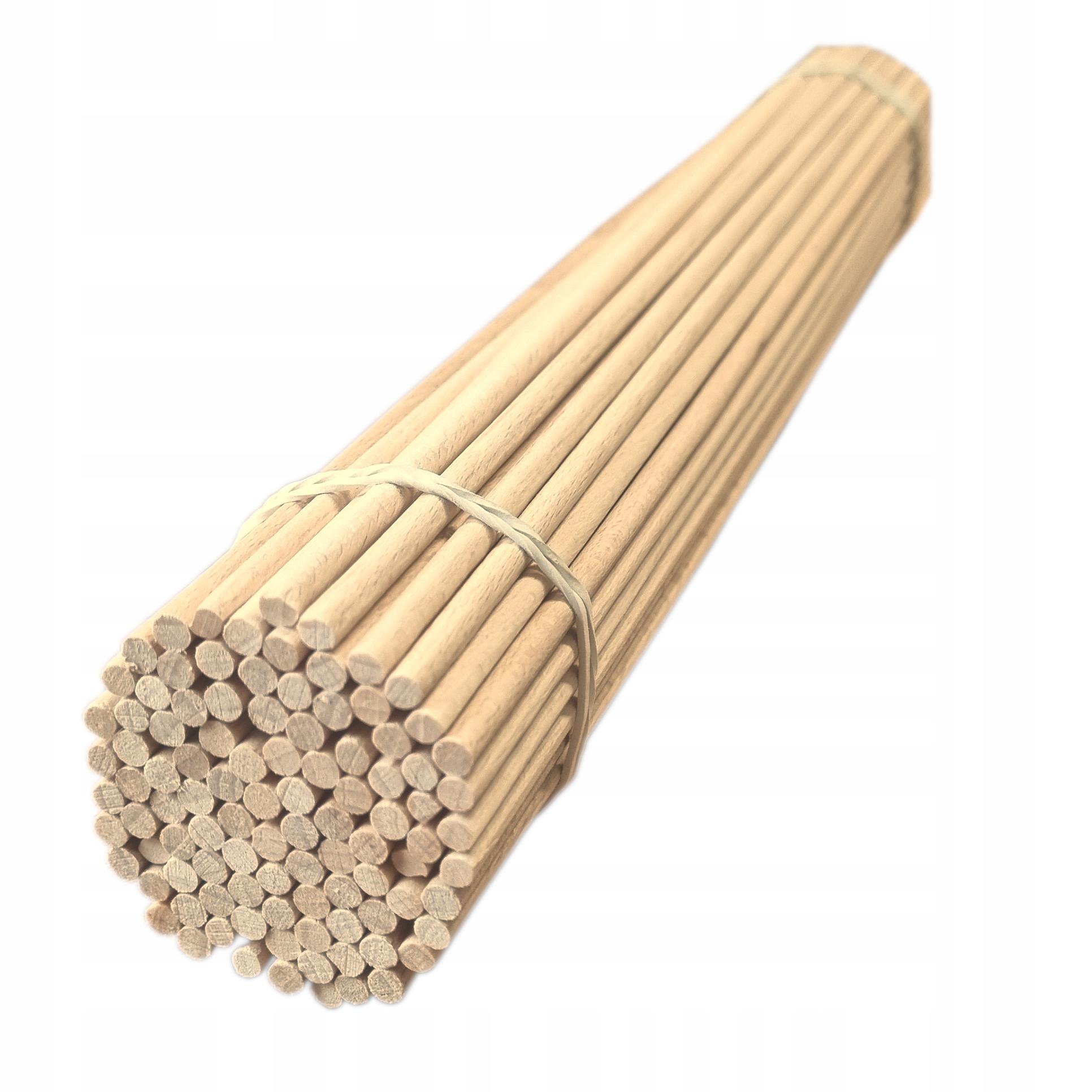 Палочки для сладкой ваты круглые 6 мм х 40 см Бук (0000100) - фото 2