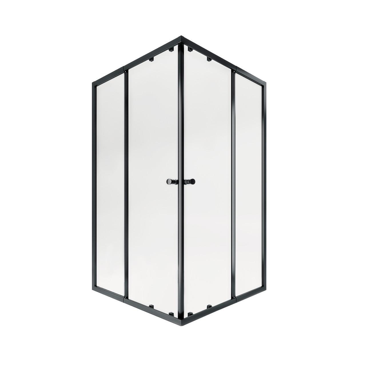 Душевая кабина Qtap Pisces BLA109-11SC5 стекло Clear 5 мм без поддона 90-105x90-105 см (2552208108)