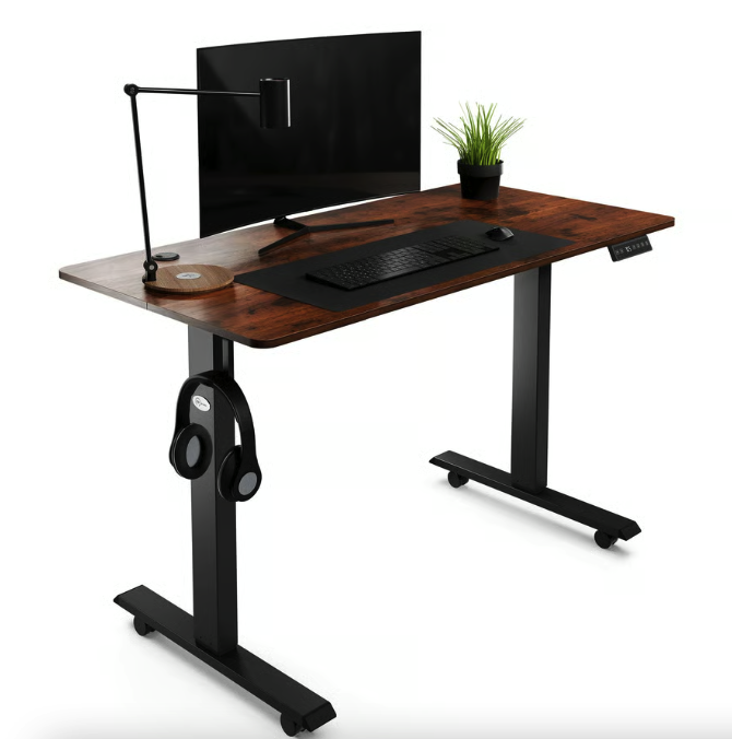 Компьютерный стол с электрорегулируемой высотой Di Volio Amone Коричневый (4401) Компьютерный стол с электрорегулируемой высотой Di Volio Amone Коричневый (4401)