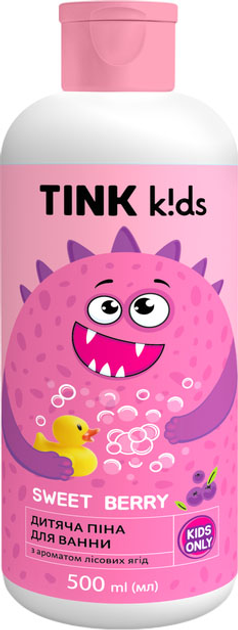 Дитяча піна для ванни Tink kids SWeet Berry 500 мл (4823109410725) - фото 2 Дитяча піна для ванни Tink kids SWeet Berry 500 мл (4823109410725) - фото 2