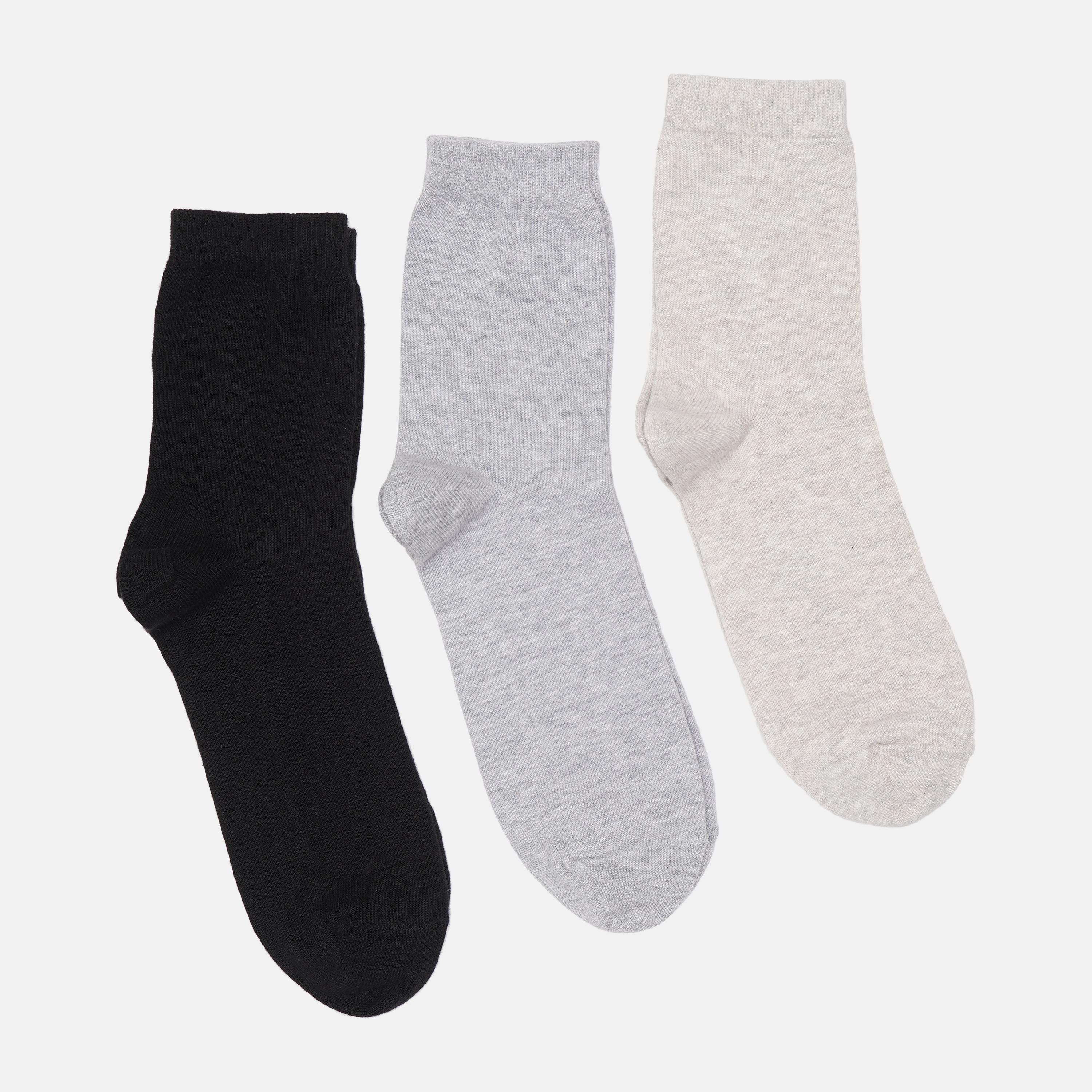 Носки C&A р. 35-38 3 пары Серый/Черный (2909665214)