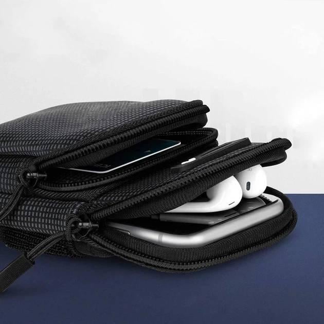 Сумка для смартфона на руку Черный (056742) - фото 4