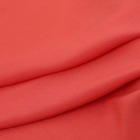 Тканина віскоза LuxFabric 160 г/м² 1,6 м 1 м Кораловий (ТП1601в26)