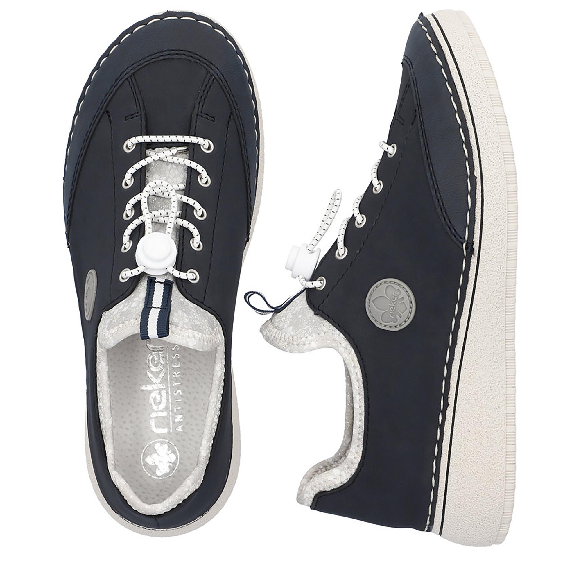 Кроссовки женские осенние RIEKER р. 38 Синий (035528-38) - фото 2 Кроссовки женские осенние RIEKER р. 38 Синий (035528-38) - фото 2