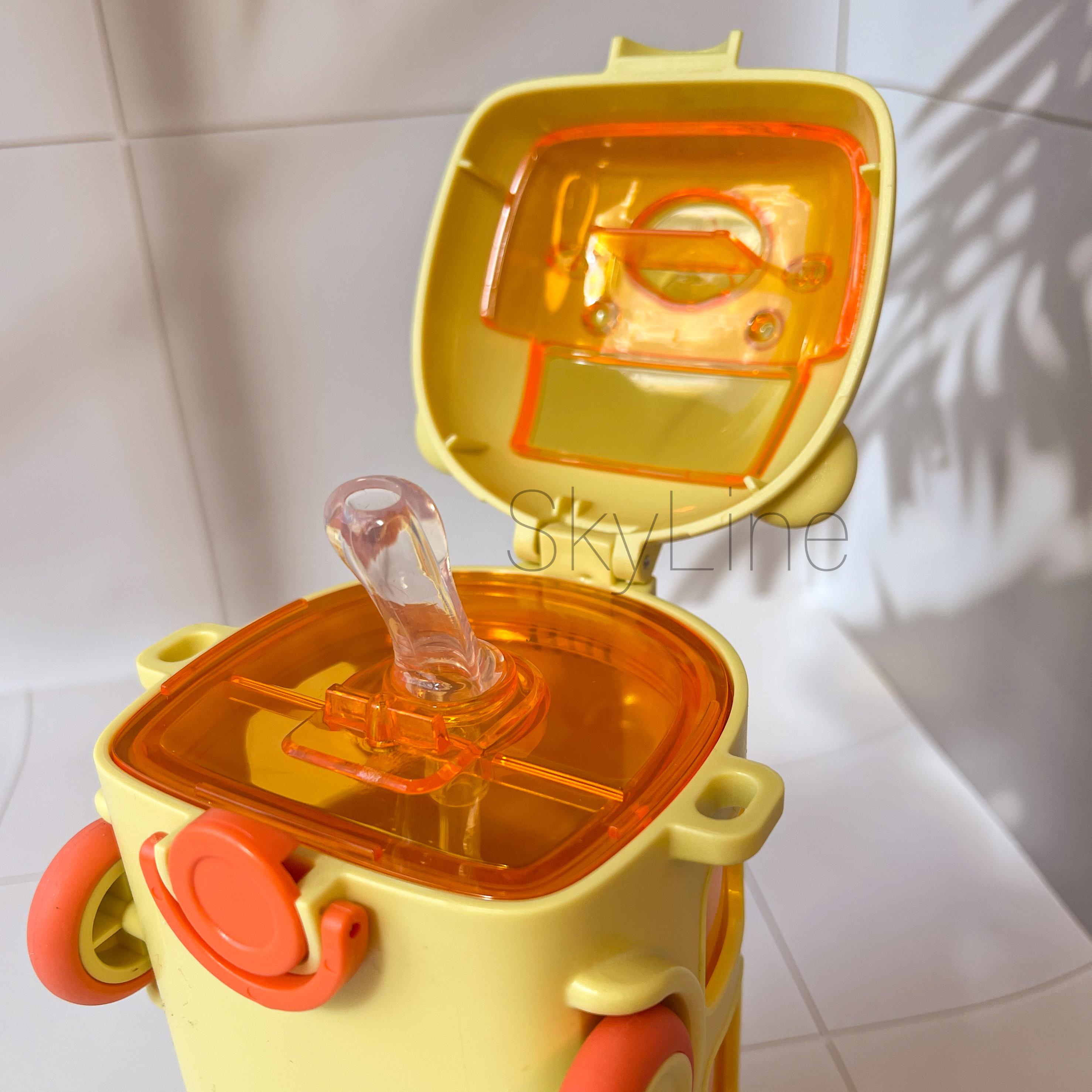 Детская бутылка автобус для воды Ardesto Bear Bus со шнурочком и наклейками 500 мл Желтый - фото 5 Детская бутылка автобус для воды Ardesto Bear Bus со шнурочком и наклейками 500 мл Желтый - фото 5