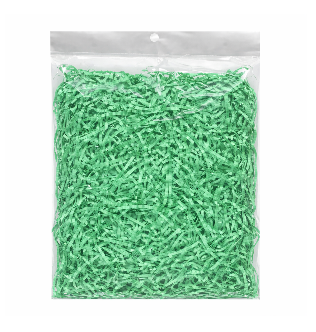 Декоративный бумажный наполнитель для подарочных коробок 50 г Зеленый (R96456) Декоративный бумажный наполнитель для подарочных коробок 50 г Зеленый (R96456)