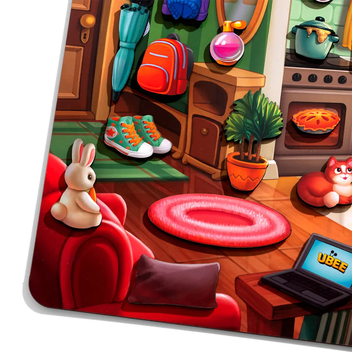 Игра на липучке Наведи порядок в комнате и накорми Ваню - фото 6