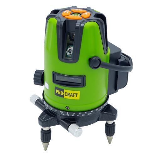 Лазерный уровень Procraft LE-5D зеленый луч - фото 6 Лазерный уровень Procraft LE-5D зеленый луч - фото 6