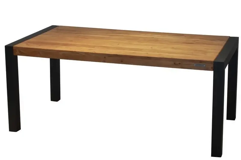 Обеденный стол LOFT NS-1201 для кухни и столовой Черный (3075787682)