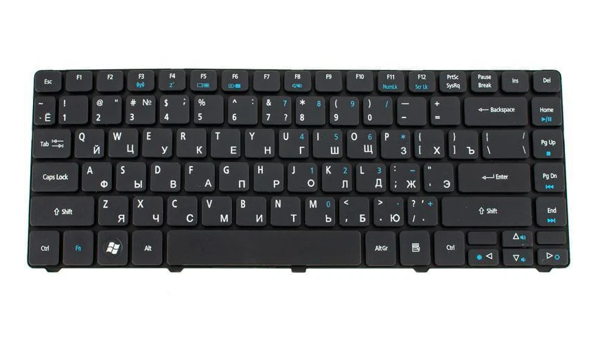 Клавиатура для ноутбука Acer TimeLineX 3410T Черный (160332)