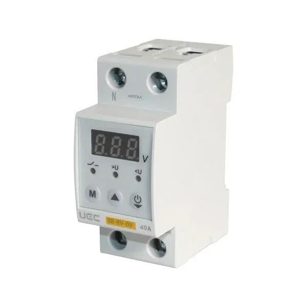 Реле напряжения UEC SB-RV-08 2P 40A (SB-RV-08-2-40)