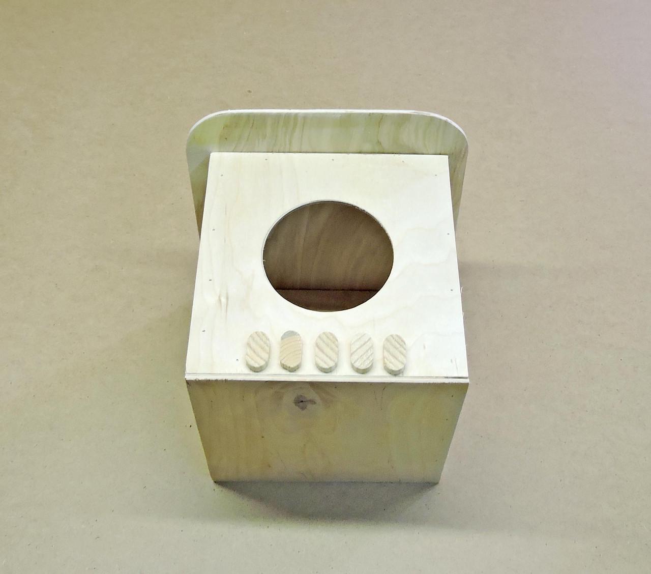 Гнездовье для птиц из дерева Голубь (ГНЗ-000200) - фото 5 Гнездовье для птиц из дерева Голубь (ГНЗ-000200) - фото 5