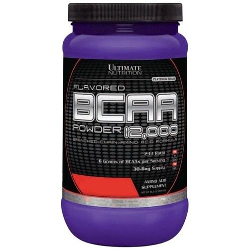 Амінокислота BCAA для спорту Ultimate Nutrition BCAA 12.000 Powder 400 g /67 servings/ Unflavored