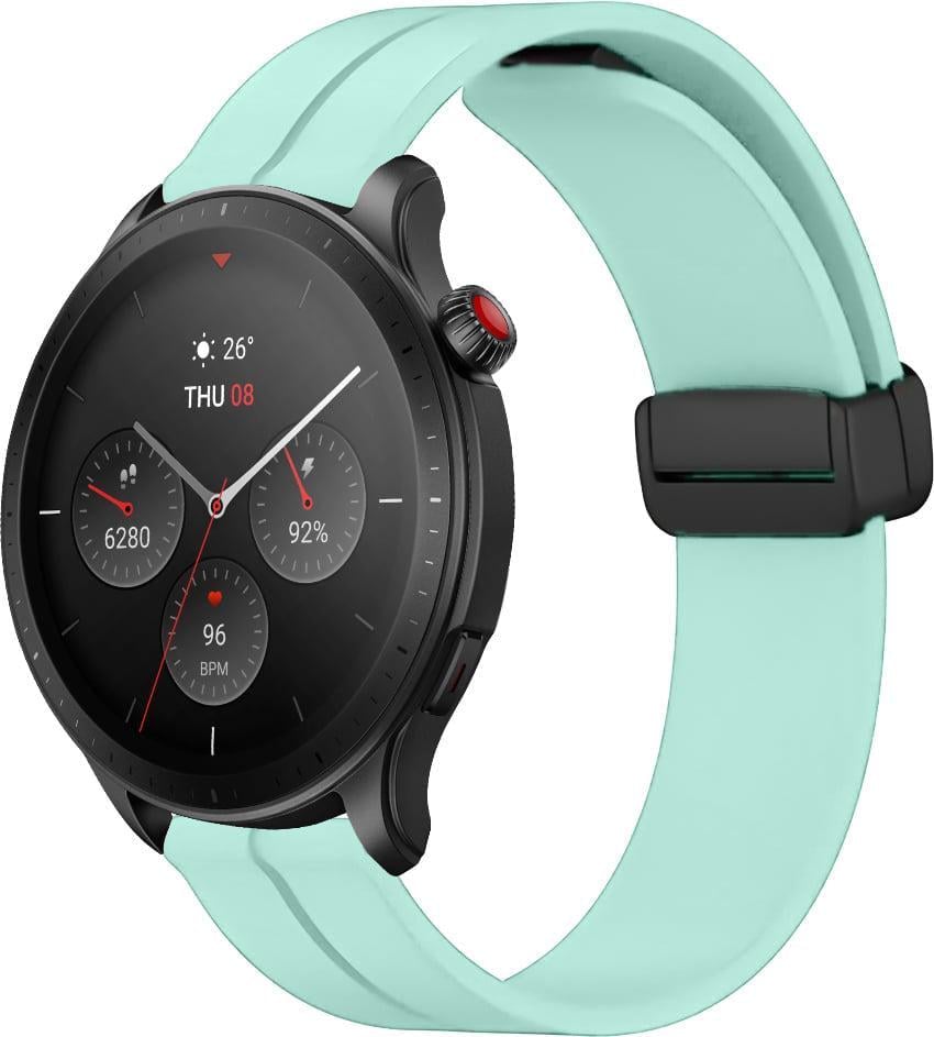 Ремінець для смарт-годинників Rysta для Amazfit GTR 4 Turquoise (41885-32) Ремінець для смарт-годинників Rysta для Amazfit GTR 4 Turquoise (41885-32)