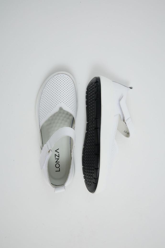 Сандалии женские LONZA на платформе р. 36 Белый (198382)