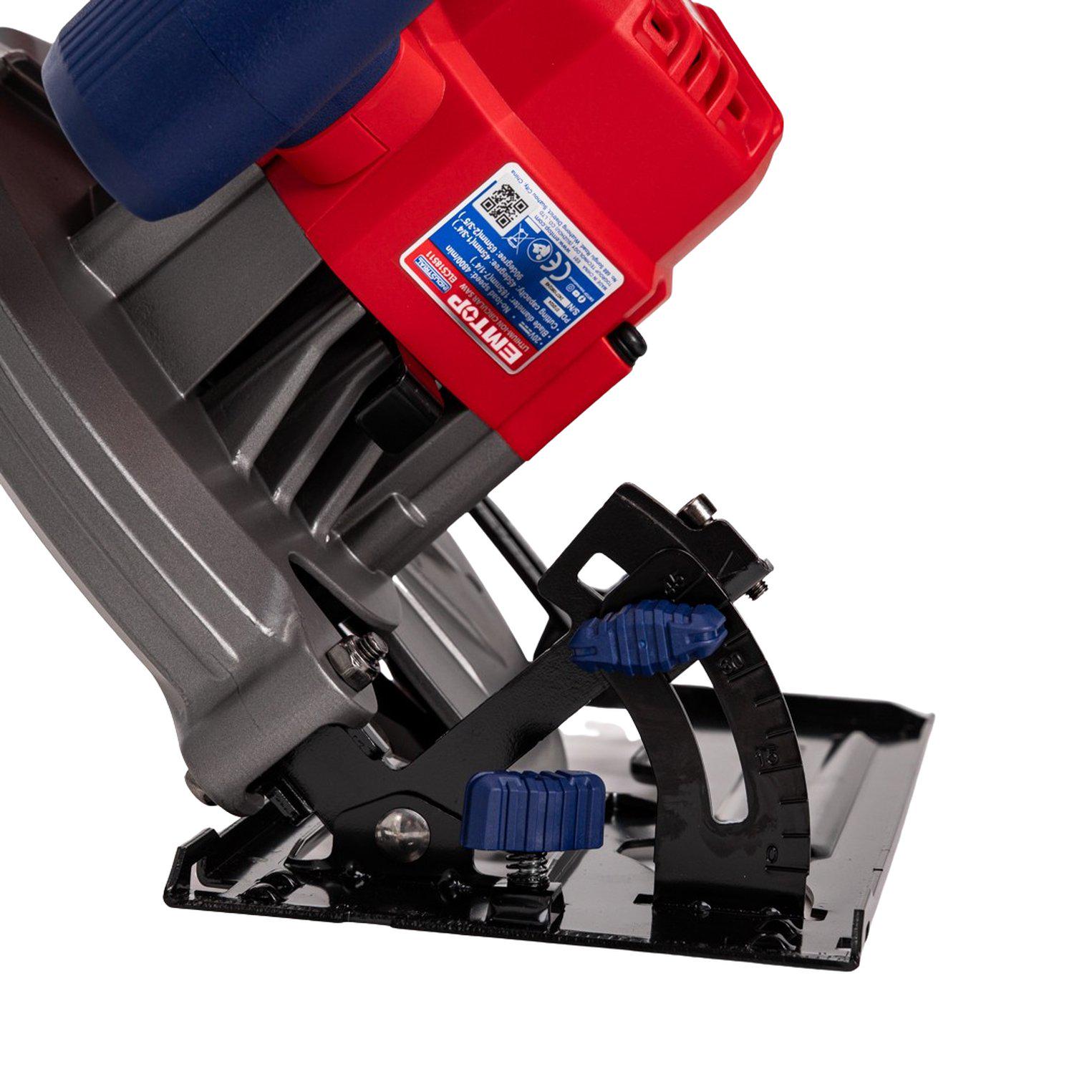 Пила дискова акумуляторна EMTOP ELCS18511 - фото 6 Пила дискова акумуляторна EMTOP ELCS18511 - фото 6