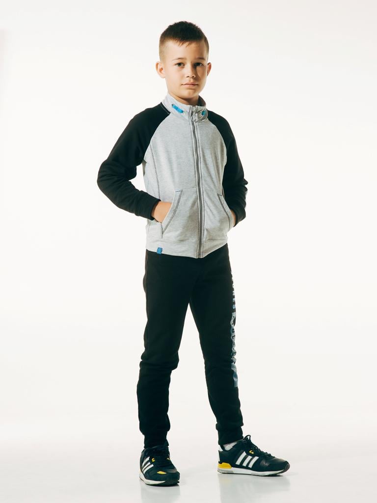 Спортивный костюм Smil 92 Серый меланж (117176)