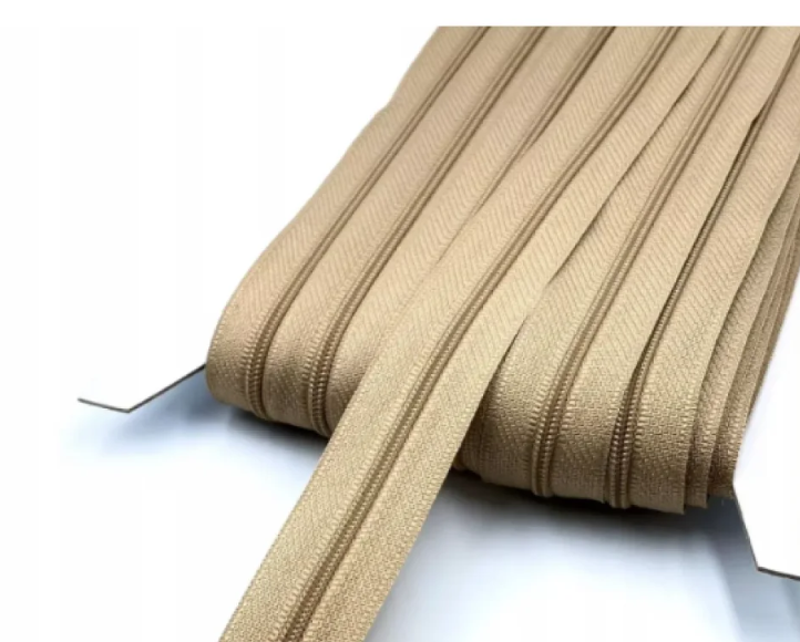 Блискавка рулонна Sigma спіральна застібка 1 м/пог. тип 5 Бежевий (PU1175)