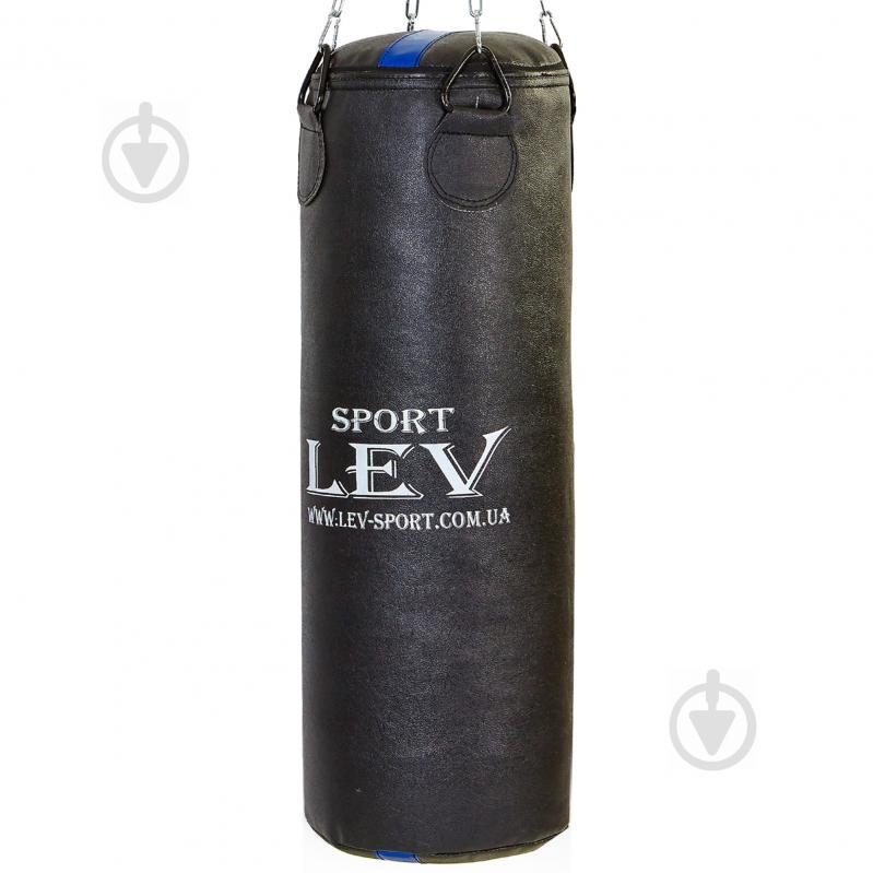 Мешок боксерский planeta-sport Цилиндр Кирза h-85см LEV UR LV-2805 Черный