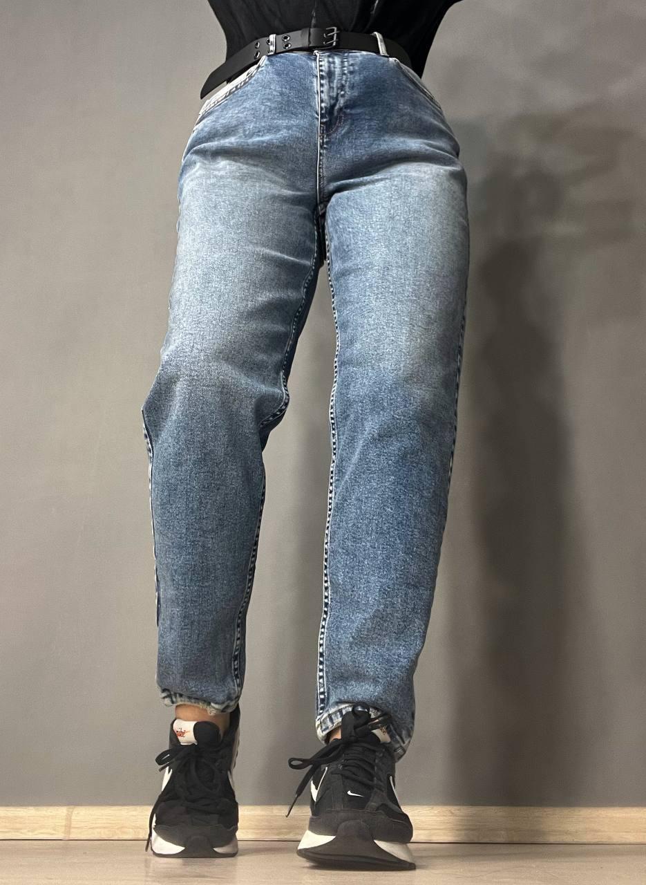 Джинси жіночі SESSANTA 16484 MOM jeans висока посадка збільшені розміри стрейчеві з ременем р. 30 Синій (3557) - фото 7 Джинси жіночі SESSANTA 16484 MOM jeans висока посадка збільшені розміри стрейчеві з ременем р. 30 Синій (3557) - фото 7