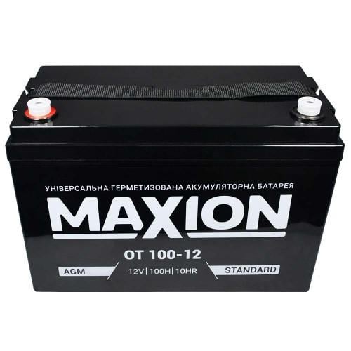 Акумулятор AGM Maxion 12 v 100 ah (10618456)