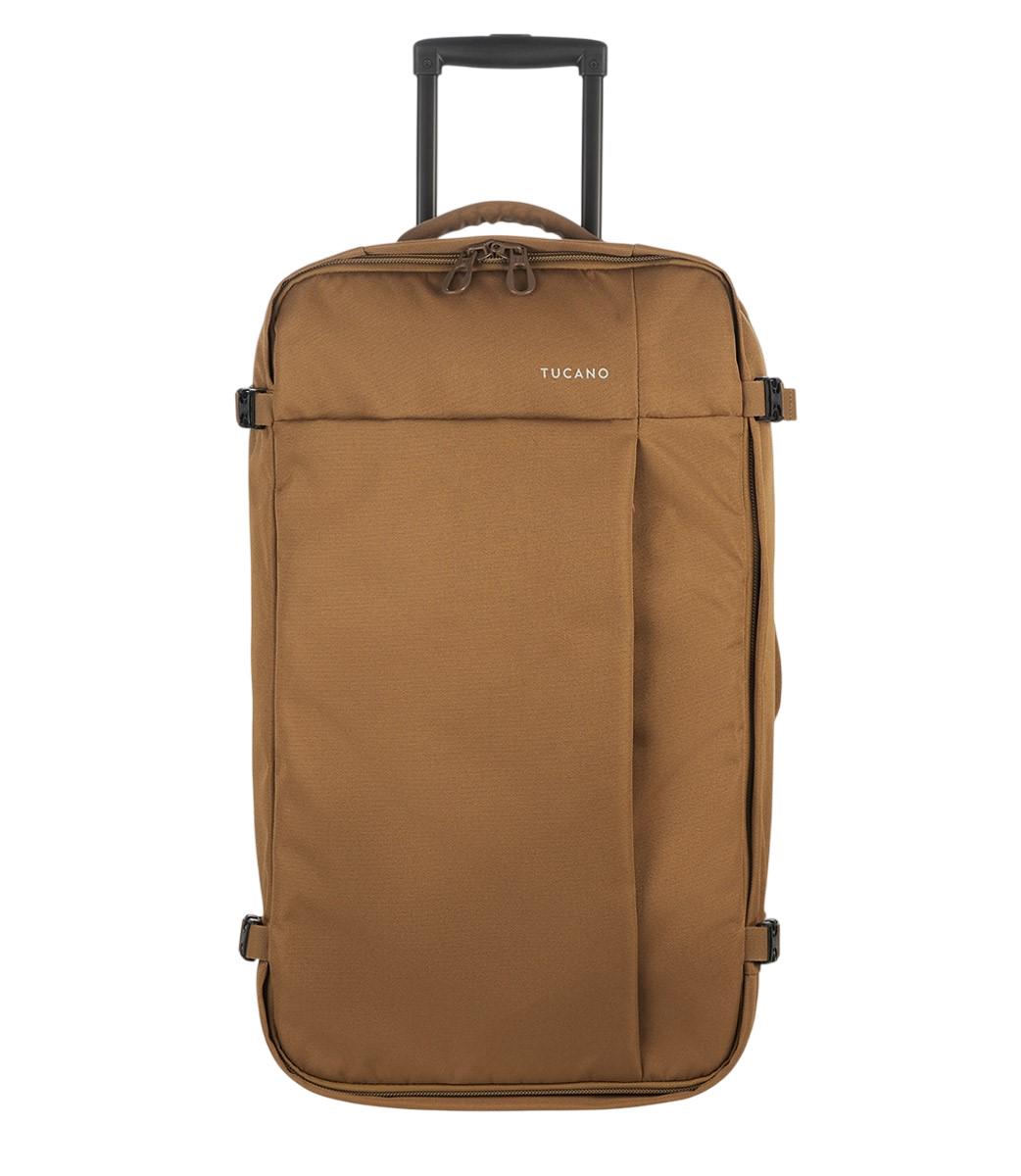 Сумка на колесах Tucano Tugo M Trolley полиэстер телескопическая ручка 45 л Коричневый (635999) - фото 5 Сумка на колесах Tucano Tugo M Trolley полиэстер телескопическая ручка 45 л Коричневый (635999) - фото 5