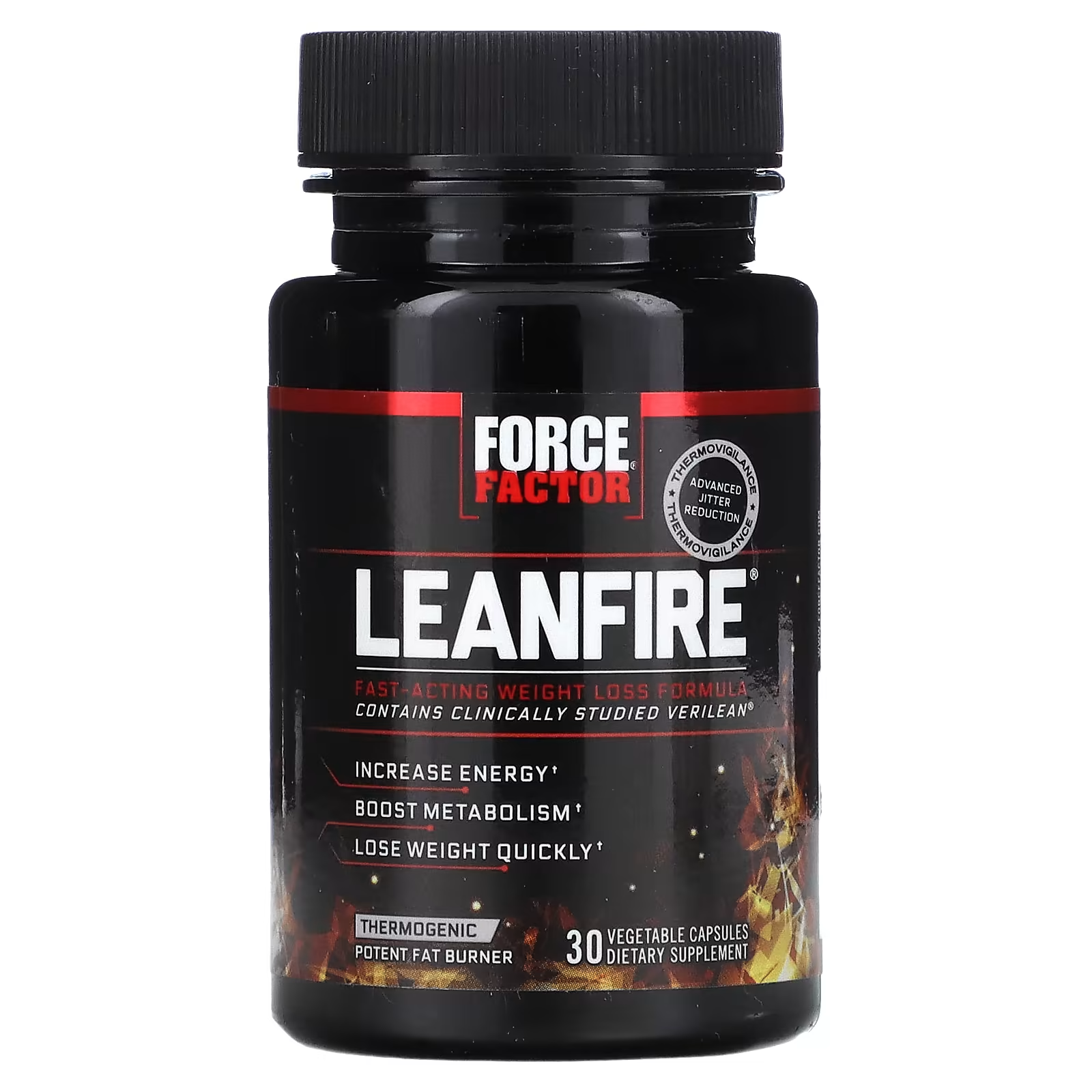 Аминокислоты Force Factor LeanFire быстродействующая формула для похудения 30 капс. (FOA-01697) - фото 3