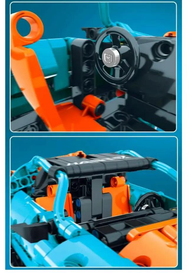 Конструктор Bella Автомобіль McLaren P1 з інерційним механізмом 451 деталь (11012) - фото 2 Конструктор Bella Автомобіль McLaren P1 з інерційним механізмом 451 деталь (11012) - фото 2