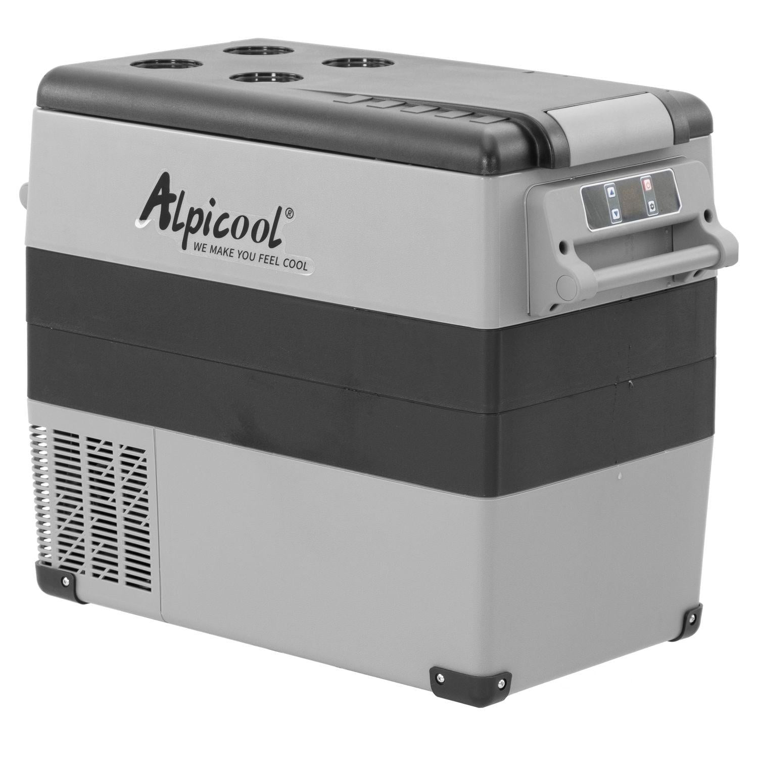 Автохолодильник компрессорный ALPICOOL CF55 50 литров до -20 ℃ 12 24 220 вольт