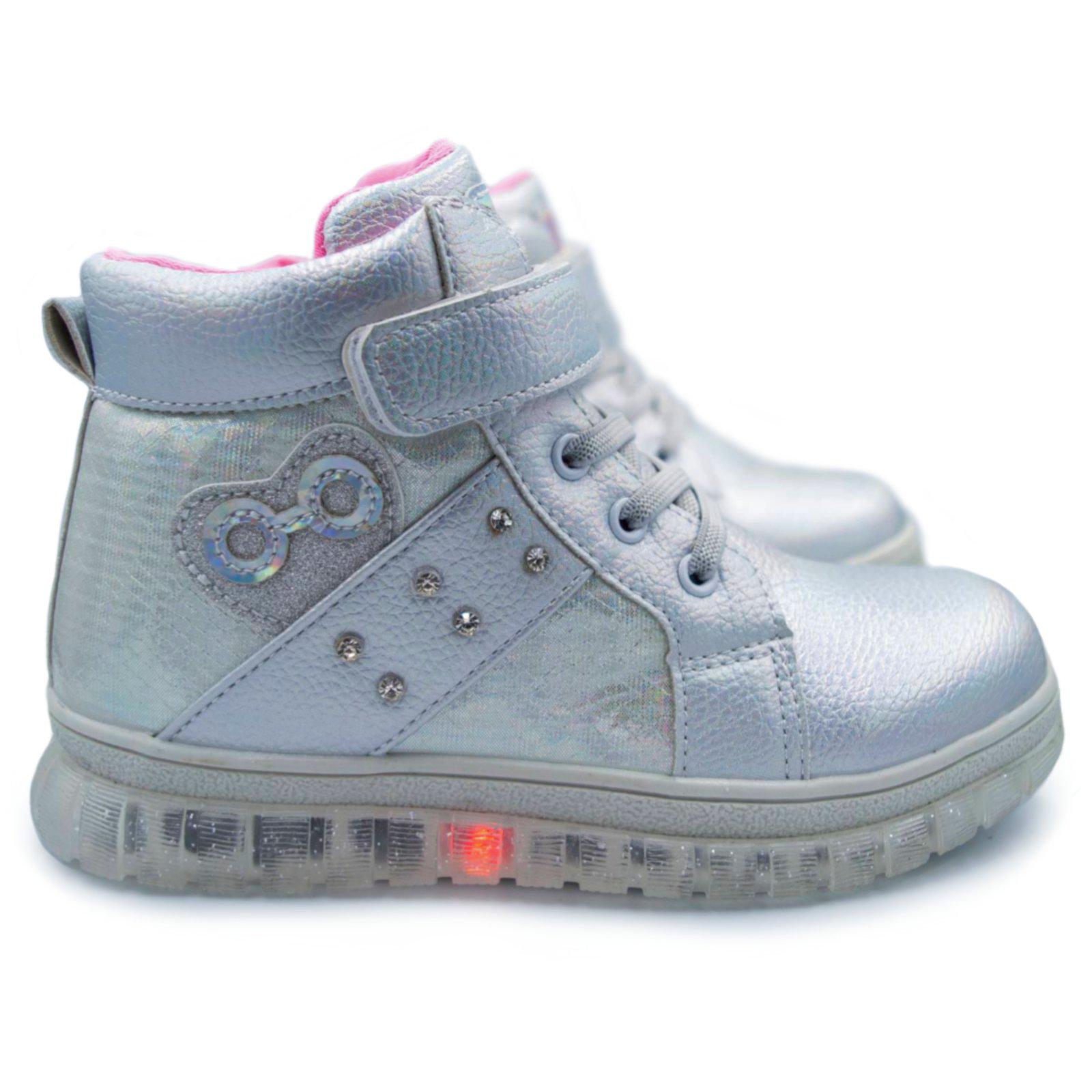 Ботинки для девочки Clibee MV-1343 р. 31 Серый