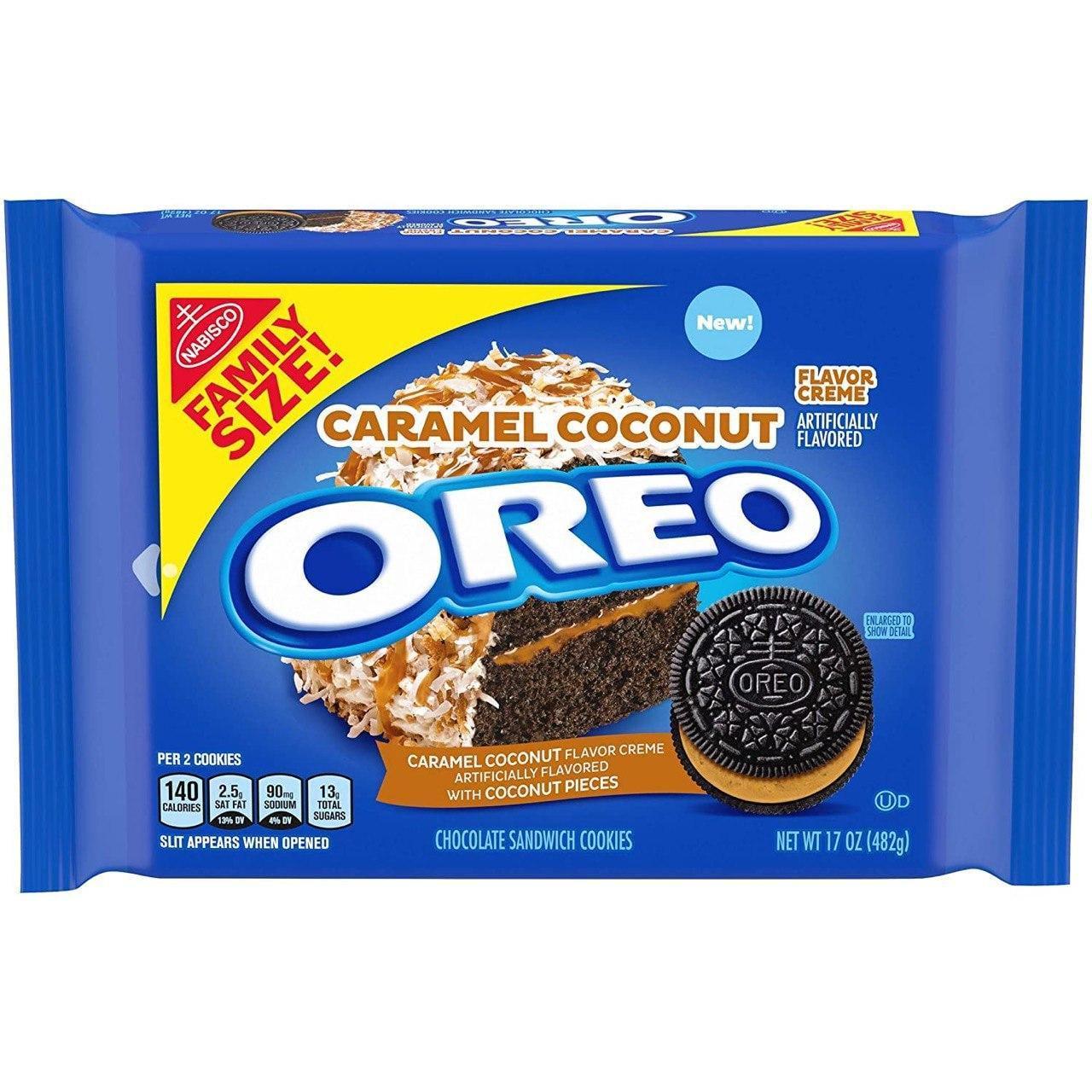 Печенье OREO Caramel Coconut 482 г (1144785067)