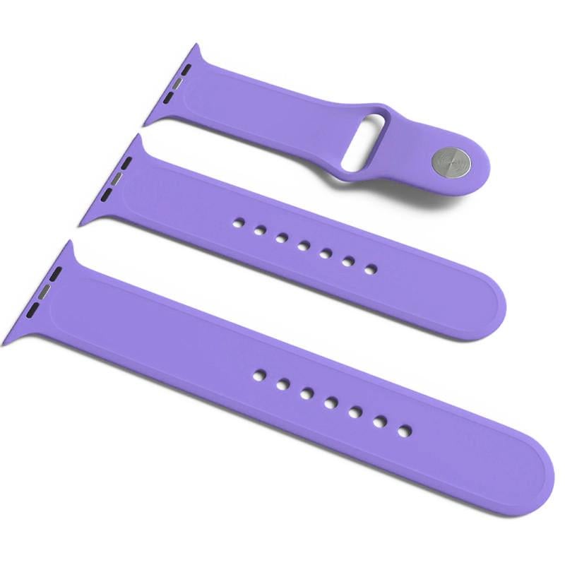 Ремешок силиконовый Apple Watch Sport Band 38/40/41/42 мм ser.10 S/M & M/L 3 шт. Dasheen