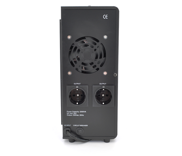 ДБЖ з правильною синусоїдою Europower EPWM-MPS-2000/24 ​​1400 Вт 24В - фото 2