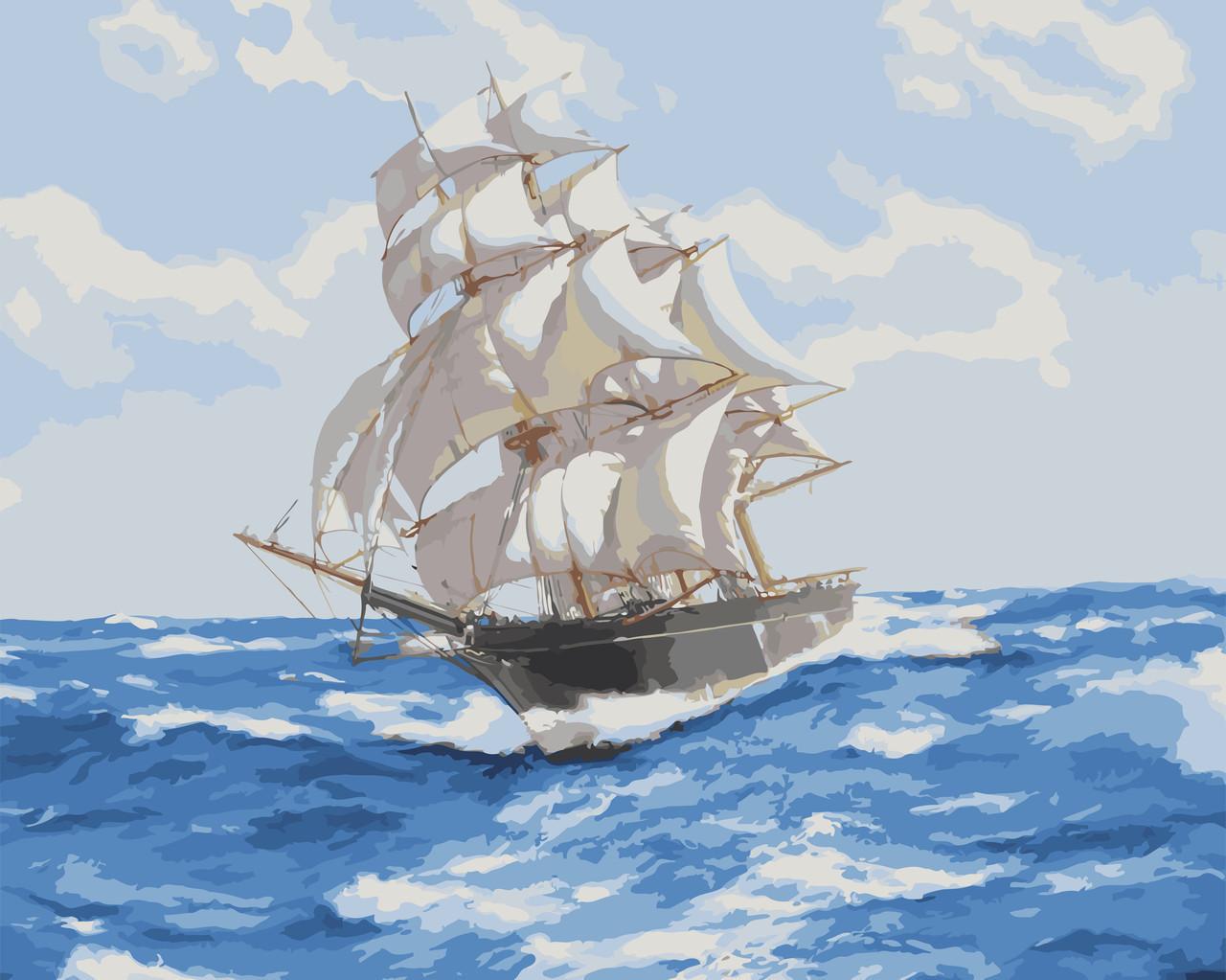 Картина по номерам Идейка Дух свободи 40x50 см (skl-КНО2723)