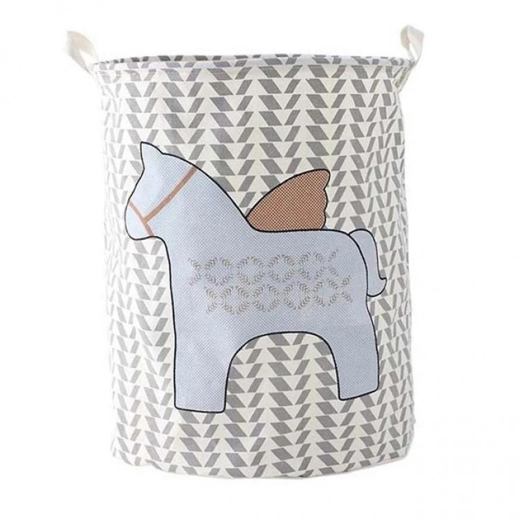 Кошик для іграшок та білизни Зоряний єдиноріг 50x40 см White (128177) Кошик для іграшок та білизни Зоряний єдиноріг 50x40 см White (128177)