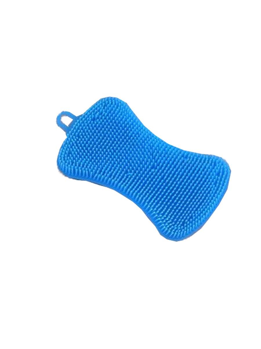 Мочалка силиконовая массажная для тела Good Idea двойного действия Разноцветный (25146Ю)