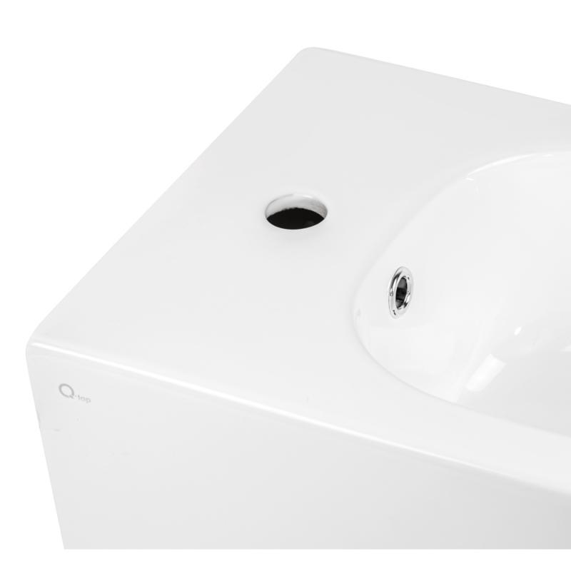 Биде подвесное Qtap Jay 520х360х320 мм White (10947352) - фото 5