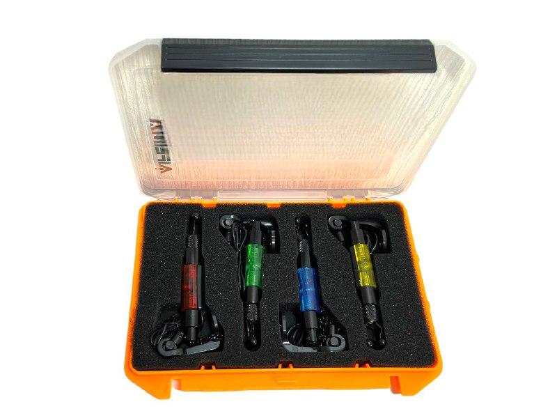 Набор сигнализаторов поклевки Afeima FA-28 антивор и 4 свингера на цепочке (1976420945) - фото 3 Набор сигнализаторов поклевки Afeima FA-28 антивор и 4 свингера на цепочке (1976420945) - фото 3