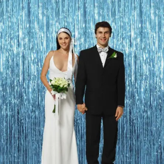 Дождик для фотозоны 2х1 м Голубой (65400) - фото 2