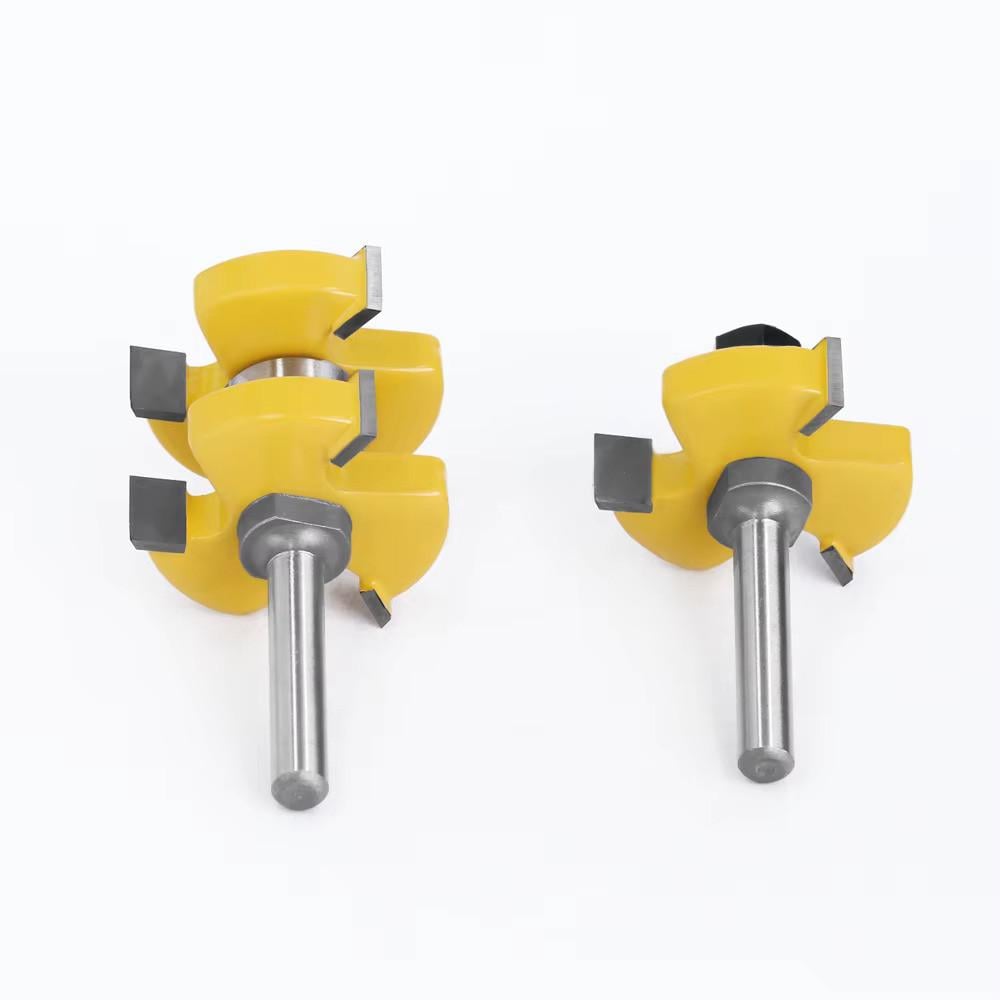 Набор фрез Шип и паз 8 мм хвостовик 2 шт. 8х38х48 (ПШ-3)