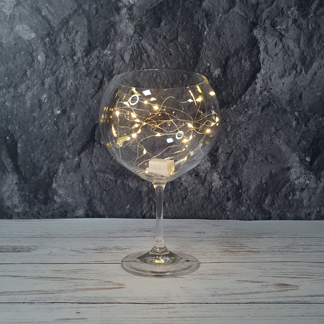 Гирлянда-провод 20 LED с теплым свечением на батарейках 2 м (DNA-668)