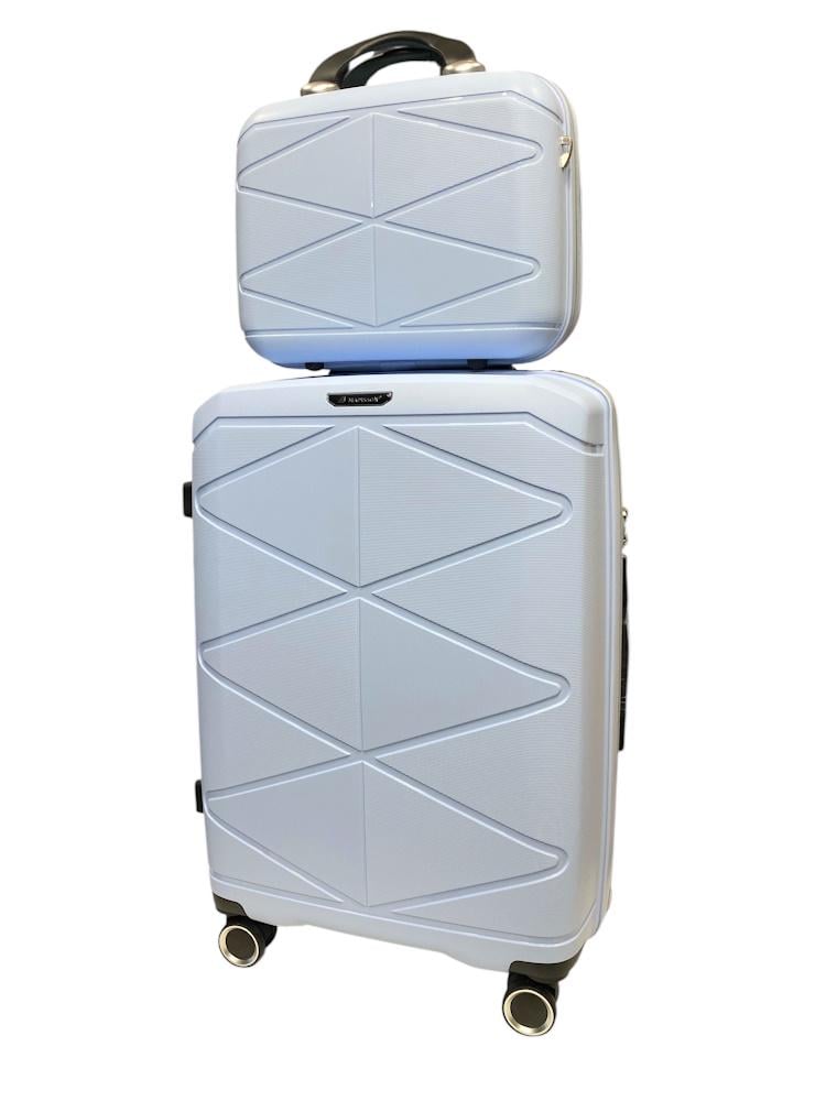 Комплект чемоданов Madisson Snowball 51304/L+VA Голубой (31219054)