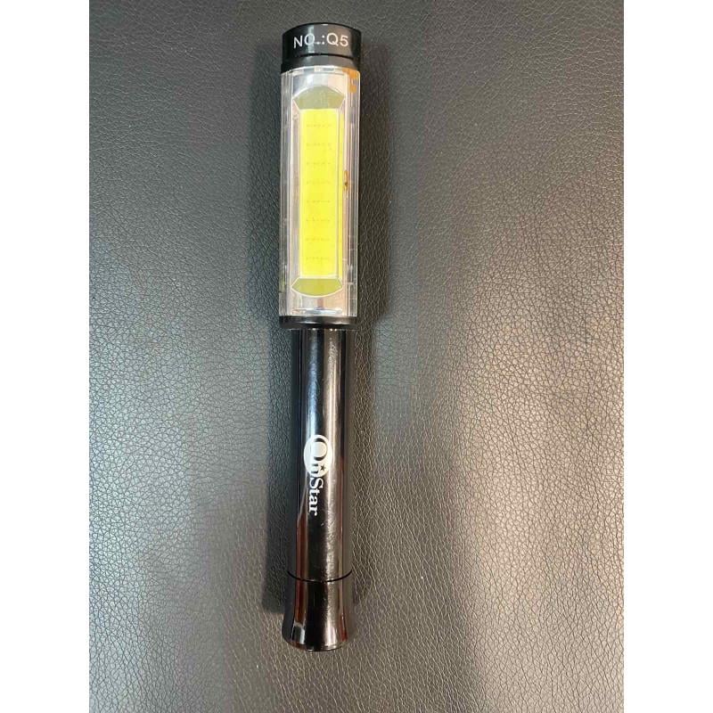 Ручной светодиодный фонарь на батарейках 6W магнитным держателем - фото 10