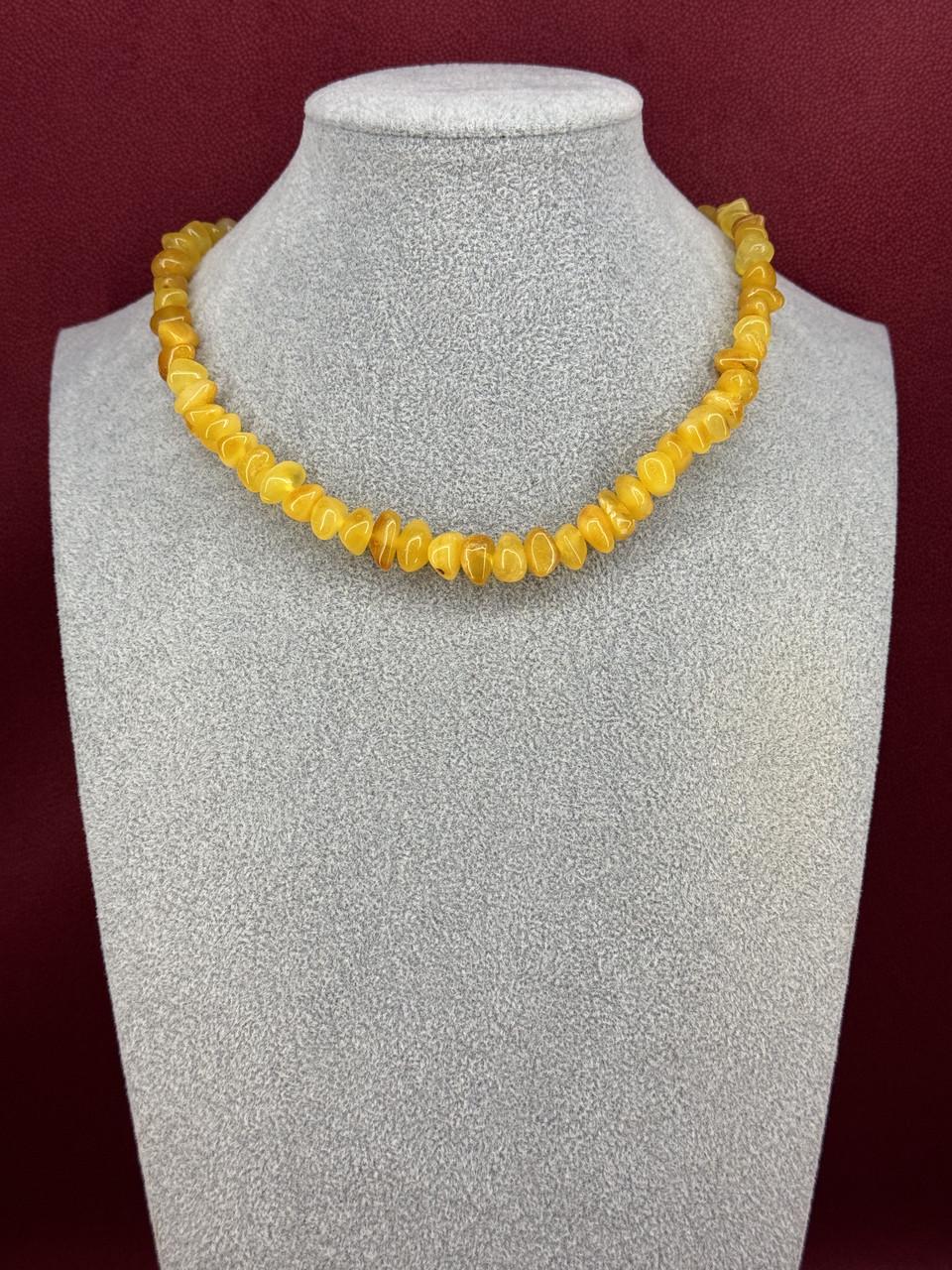 Бусы из янтаря лечебные 41 см (н-761)